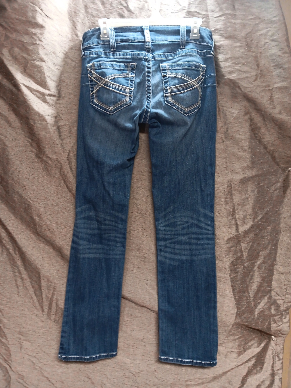 Ariat Woman's Real Denim Jeans with Branded Button - Picture 8 of 9